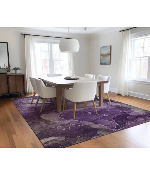 Chantille ACN522 Purple 10' x 14' Rug