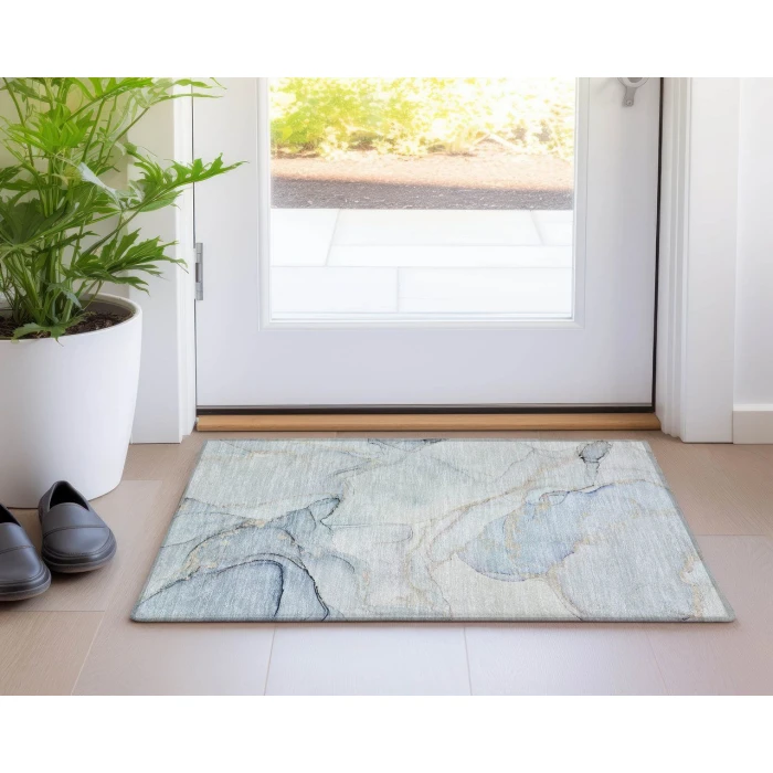 Chantille ACN523 Sky 1'8" x 2'6" Rug
