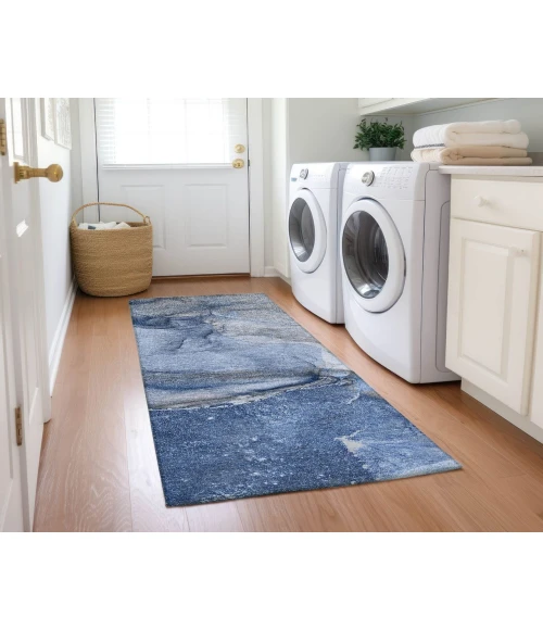 Chantille ACN524 Navy 2'3" x 7'6" Rug