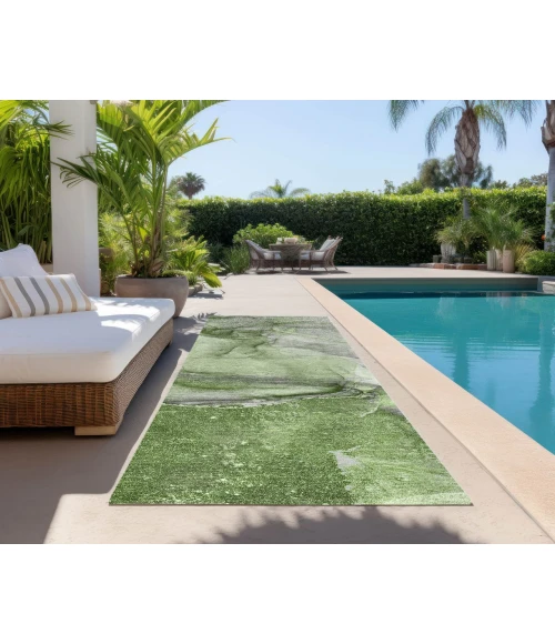 Chantille ACN524 Olive 2'3" x 7'6" Rug