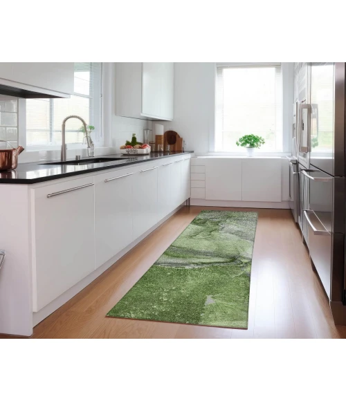 Chantille ACN524 Olive 2'3" x 7'6" Rug