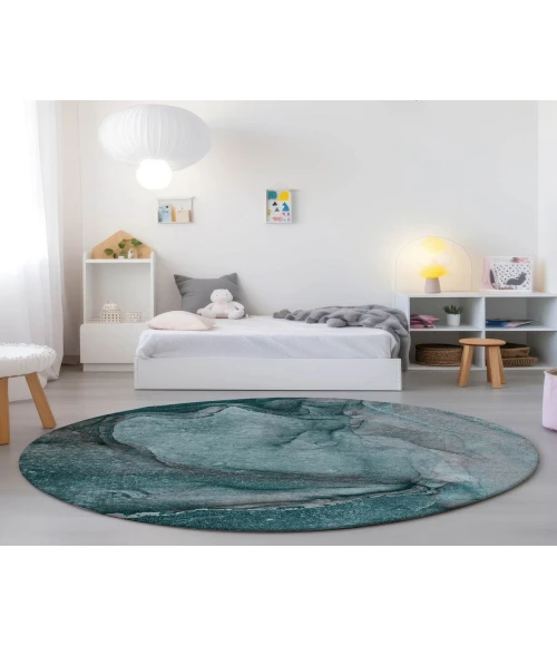 Chantille ACN524 Teal 8' x 8' Rug