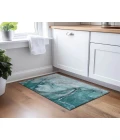 Chantille ACN524 Teal 1'8" x 2'6" Rug