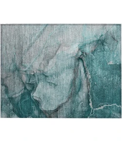 Addison Chantille ACN524 Teal 1 ft. 8 in. x 2 ft. 6 in. Rectangle Rug