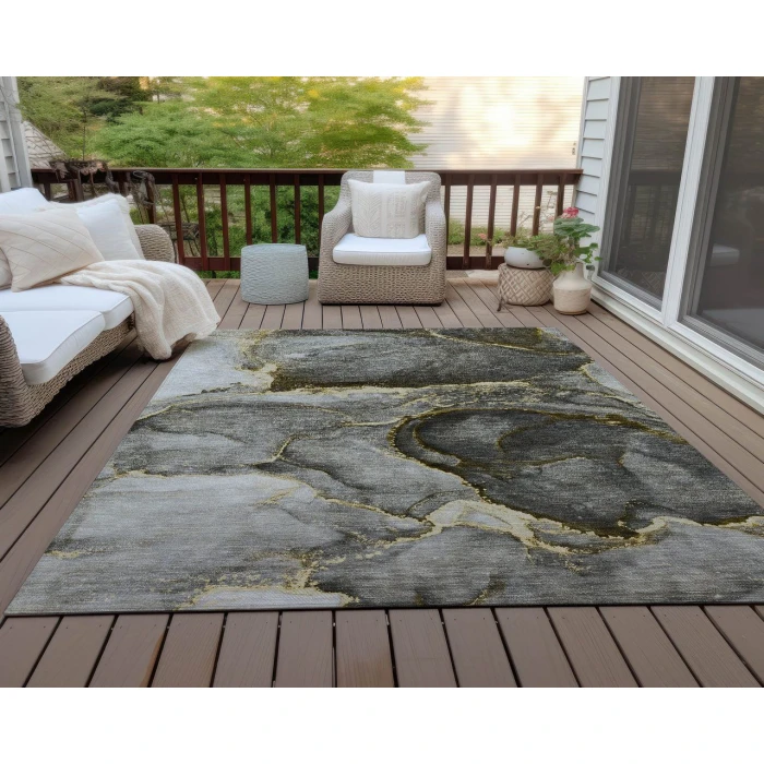 Chantille ACN525 Gold 3' x 5' Rug