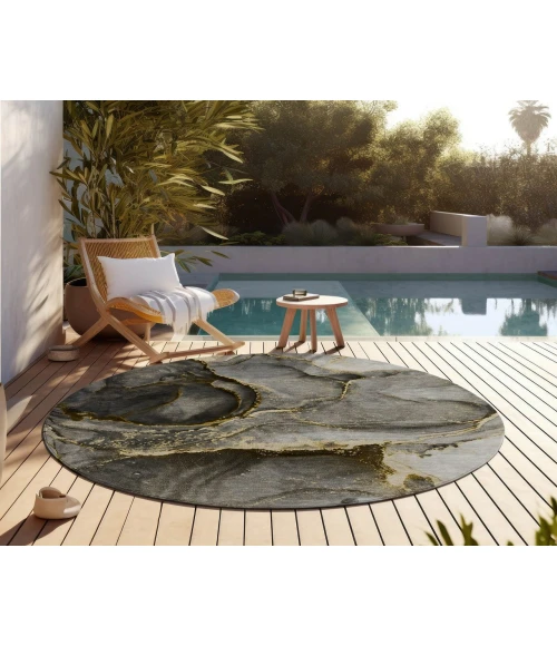 Chantille ACN525 Gold 8' x 8' Rug