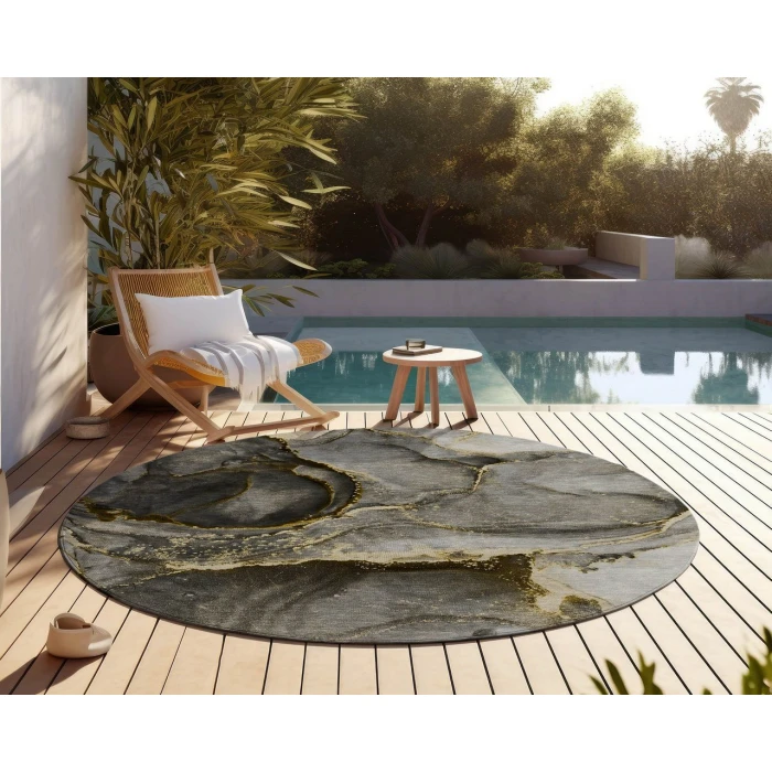 Chantille ACN525 Gold 8' x 8' Rug
