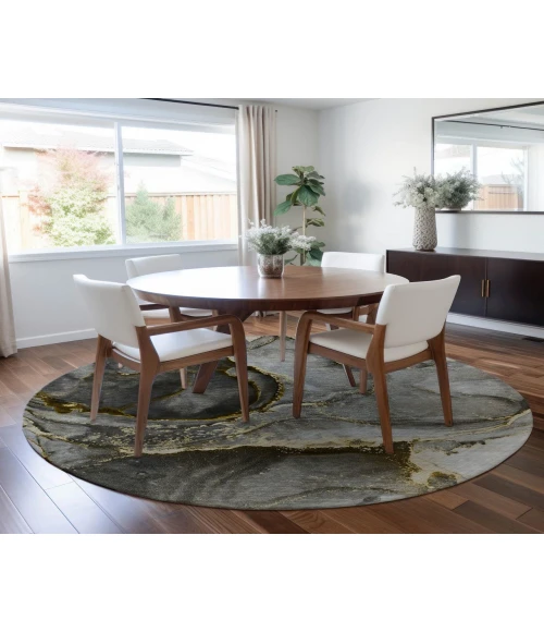 Chantille ACN525 Gold 8' x 8' Rug