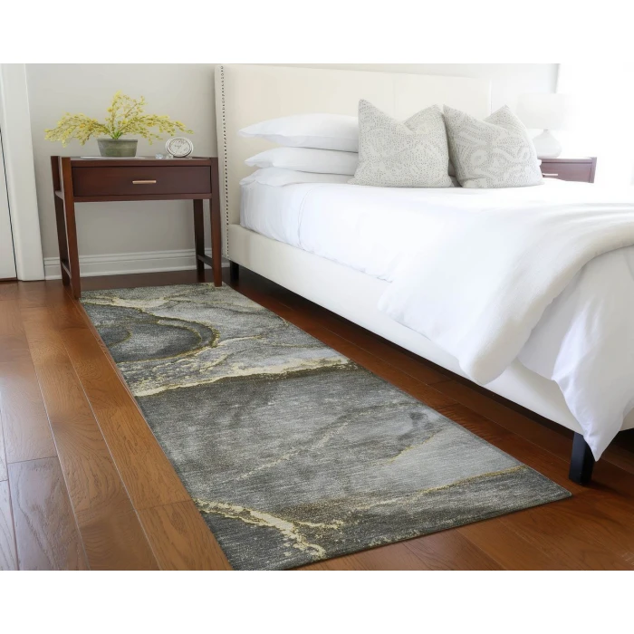 Chantille ACN525 Gold 2'3" x 7'6" Rug