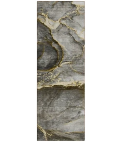 Addison Chantille ACN525 Gold 2 ft. 3 in. x 7 ft. 6 in. Runner Rug