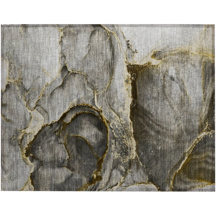 Chantille ACN525 Gold 1'8" x 2'6" Rug