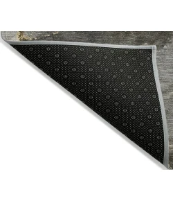 Addison Chantille ACN525 Gold 8 ft. x 8 ft. Round Rug