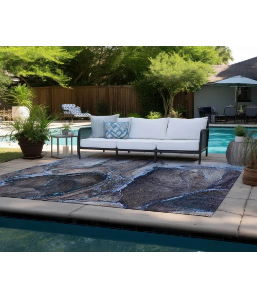 Chantille ACN525 Navy 3' x 5' Rug