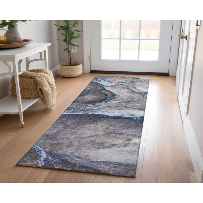 Chantille ACN525 Navy 2'3" x 7'6" Rug