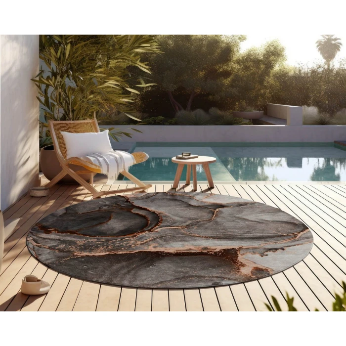 Chantille ACN525 Peach 8' x 8' Rug