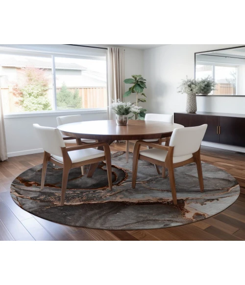 Chantille ACN525 Peach 8' x 8' Rug