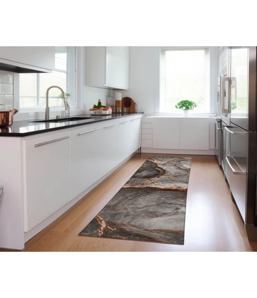 Chantille ACN525 Peach 2'3" x 7'6" Rug