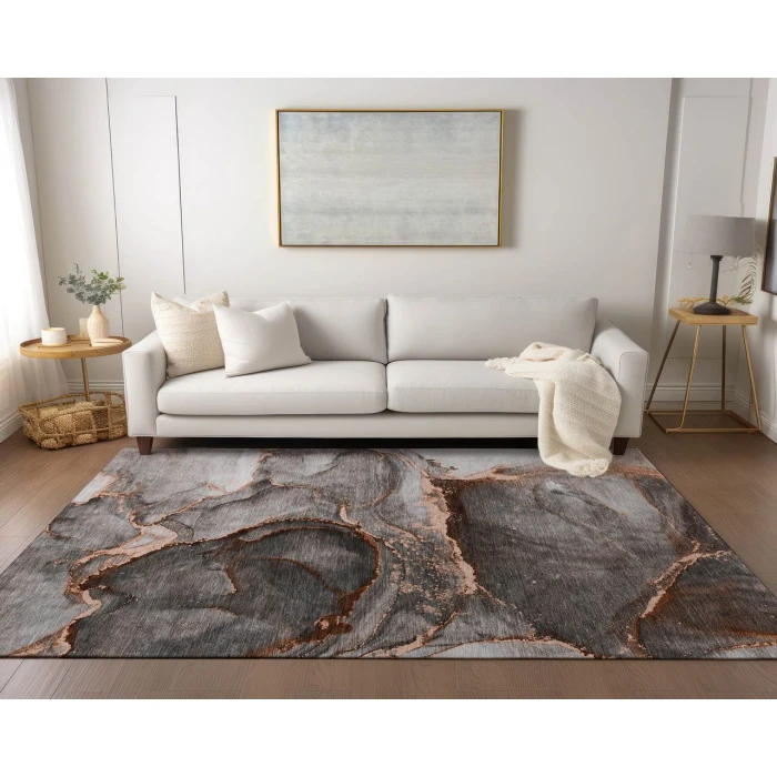 Chantille ACN525 Peach 3' x 5' Rug
