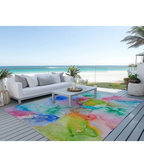 Chantille ACN526 Blue 10' x 14' Rug