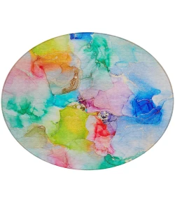 Addison Chantille ACN526 Blue 8 ft. x 8 ft. Round Rug