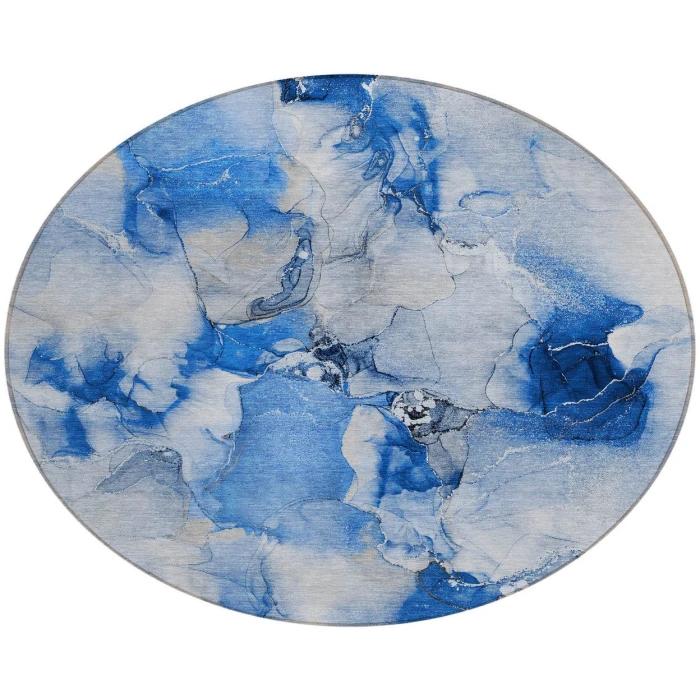 Chantille ACN526 Navy 8' x 8' Rug