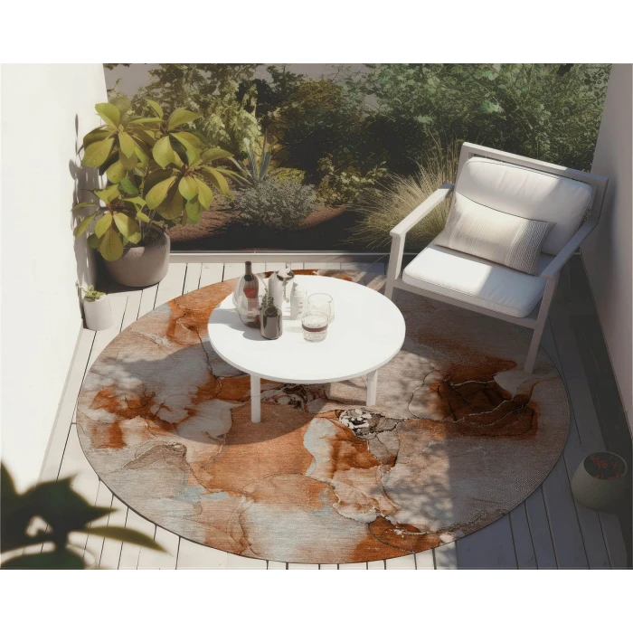 Chantille ACN526 Paprika 8' x 8' Rug