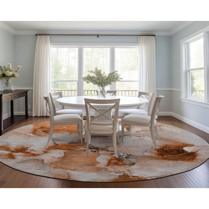 Chantille ACN526 Paprika 8' x 8' Rug