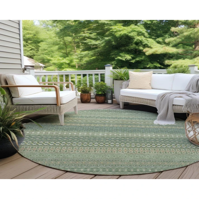Chantille ACN527 Aloe 8' x 8' Rug