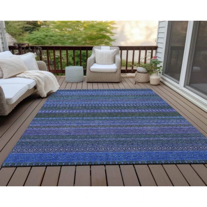 Chantille ACN527 Blue 10' x 14' Rug
