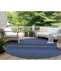 Chantille ACN527 Blue 8' x 8' Rug