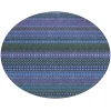 Addison Chantille ACN527 Blue 8 ft. x 8 ft. Round Rug