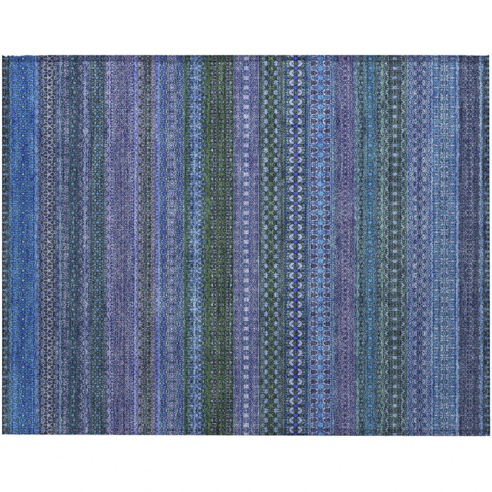 Chantille ACN527 Blue 1'8" x 2'6" Rug