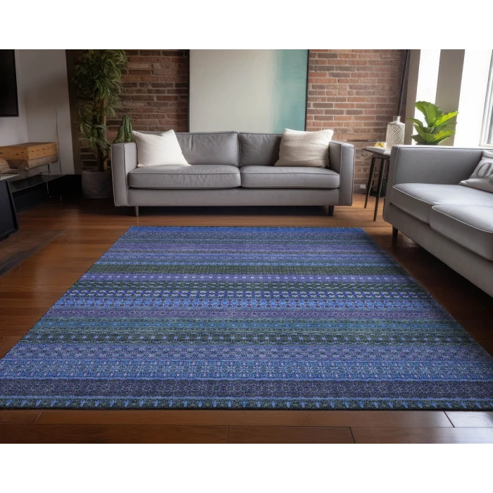 Chantille ACN527 Blue 10' x 14' Rug