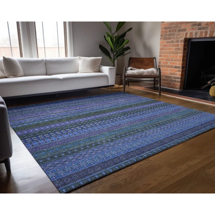 Chantille ACN527 Blue 10' x 14' Rug