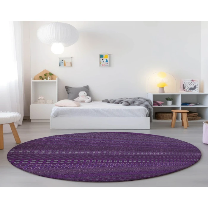 Chantille ACN527 Eggplant 8' x 8' Rug