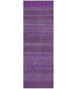 Addison Chantille ACN527 Eggplant 2 ft. 3 in. x 7 ft. 6 in. Runner Rug