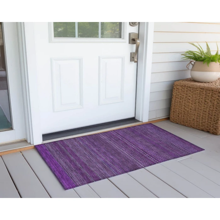 Chantille ACN527 Eggplant 1'8" x 2'6" Rug