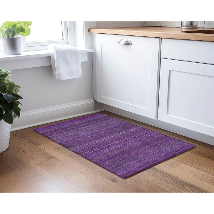 Chantille ACN527 Eggplant 1'8" x 2'6" Rug