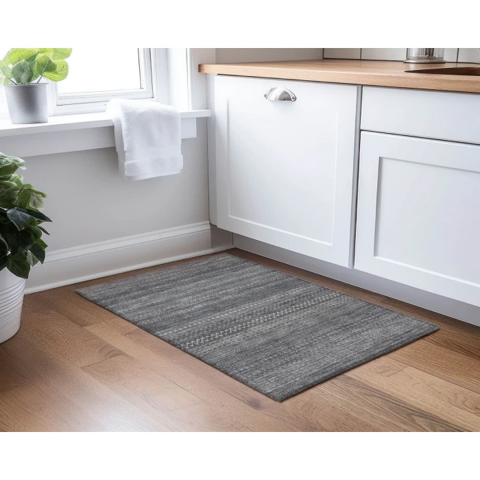 Chantille ACN527 Gray 1'8" x 2'6" Rug