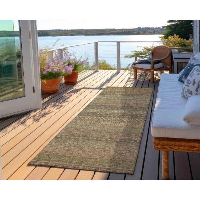 Chantille ACN527 Khaki 2'3" x 7'6" Rug