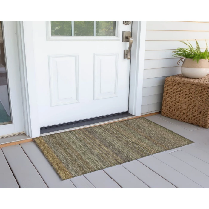 Chantille ACN527 Khaki 1'8" x 2'6" Rug