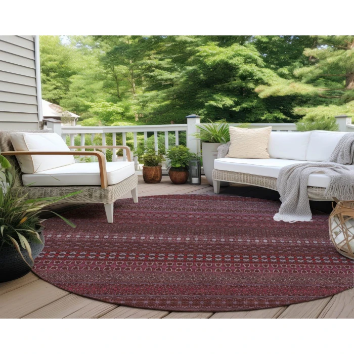 Chantille ACN527 Merlot 8' x 8' Rug