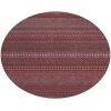 Addison Chantille ACN527 Merlot 8 ft. x 8 ft. Round Rug