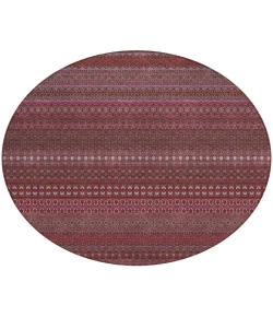 Addison Chantille ACN527 Merlot 8 ft. x 8 ft. Round Rug