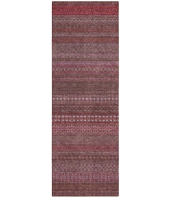 Addison Chantille ACN527 Merlot 2 ft. 3 in. x 7 ft. 6 in. Runner Rug