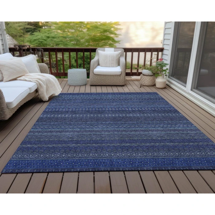 Chantille ACN527 Navy 3' x 5' Rug