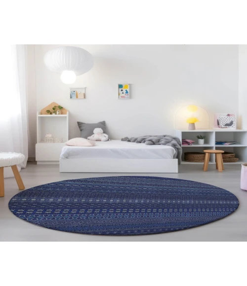 Chantille ACN527 Navy 8' x 8' Rug