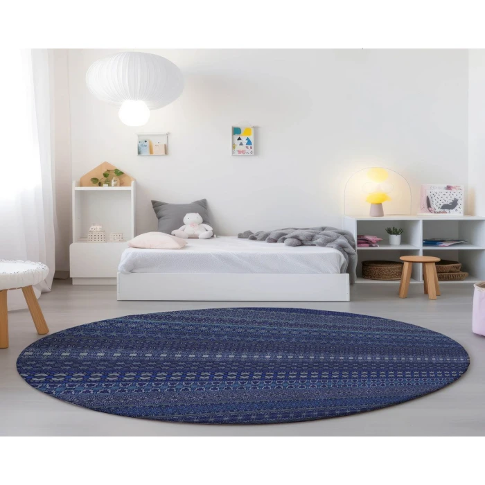 Chantille ACN527 Navy 8' x 8' Rug
