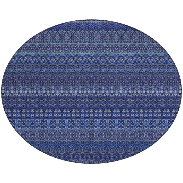 Chantille ACN527 Navy 8' x 8' Rug