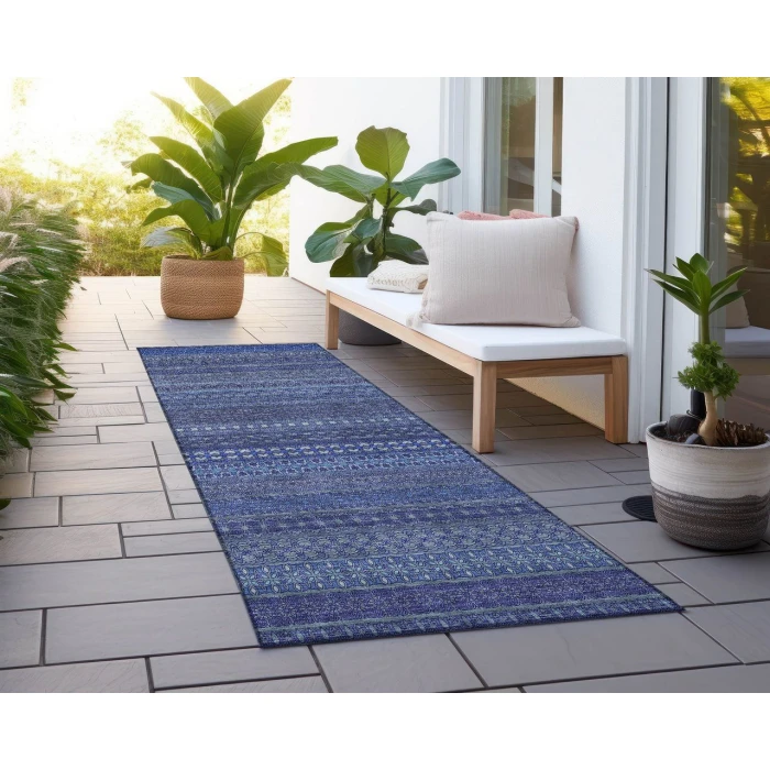 Chantille ACN527 Navy 2'3" x 7'6" Rug